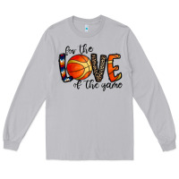 Moon Dust for the love of the game basketball Long Sleeve Tee - CowhideDigitalArt