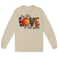 Mushroom for the love of the game basketball Long Sleeve Tee - CowhideDigitalArt