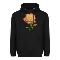 Black rainbow's end rose Heavyweight Hoodie - LillyAllenDesigns
