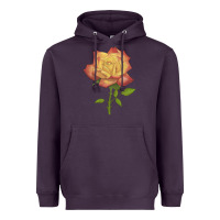 Plum rainbow's end rose Heavyweight Hoodie - LillyAllenDesigns