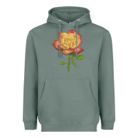 Sage rainbow's end rose Heavyweight Hoodie - LillyAllenDesigns