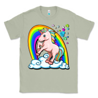 Matcha cute unicorn with rainbow Classic Tee - FaDigitalArtStudio