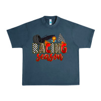 Midnight Navy racing season Urban Heavy Tee - Zillion Design Studio