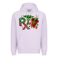 Lilac rx christmas pharmacy Premium Hoodie - MaliasSmallBusiness