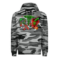 Slate Camo rx christmas pharmacy Premium Hoodie - MaliasSmallBusiness