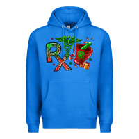 True Royal rx christmas pharmacy Premium Hoodie - MaliasSmallBusiness