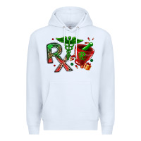 White rx christmas pharmacy Premium Hoodie - MaliasSmallBusiness