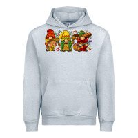 Heather Grey cinco de mayo gnomies Urban Hoodie - BarkalooDesign