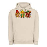 Pigment French Oak cinco de mayo gnomies Urban Hoodie - BarkalooDesign