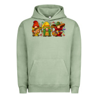 Pigment Oil Green cinco de mayo gnomies Urban Hoodie - BarkalooDesign