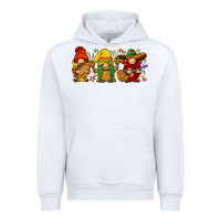 White cinco de mayo gnomies Urban Hoodie - BarkalooDesign
