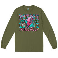 Army Green racing mini Long Sleeve Tee - AdoDesignShop