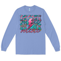 Colony Blue racing mini Long Sleeve Tee - AdoDesignShop