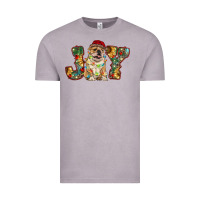 Vintage Zinc bulldog christmas joy Vintage Tee - RanaPortraitStore