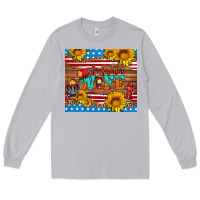 Moon Dust american flag firefighter wife Long Sleeve Tee - HRA Design Shop