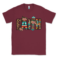 Burgundy faith Classic Tee - RacoonDesign