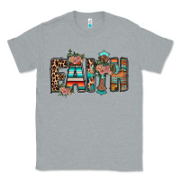 Heather Grey faith Classic Tee - RacoonDesign