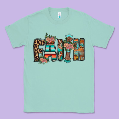 Faith Classic Tee Designed By Racoondesign