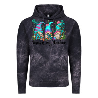 Cloud Black jesus is my anchor gnomes Vintage Hoodie - Zillion Design Studio
