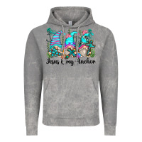 Jesus Is My Anchor Gnomes Vintage Hoodie | Teevron