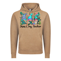 Vintage Coffee jesus is my anchor gnomes Vintage Hoodie - Zillion Design Studio