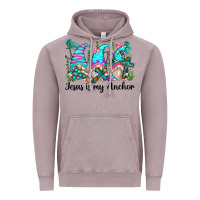 Vintage Zinc jesus is my anchor gnomes Vintage Hoodie - Zillion Design Studio