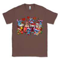 Chestnut christmas stitch coffee cups Classic Tee - AdoDesignShop