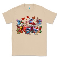 Mushroom christmas stitch coffee cups Classic Tee - AdoDesignShop