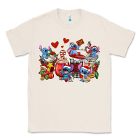 Natural christmas stitch coffee cups Classic Tee - AdoDesignShop
