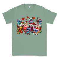 Sage christmas stitch coffee cups Classic Tee - AdoDesignShop