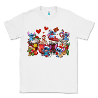 White christmas stitch coffee cups Classic Tee - AdoDesignShop