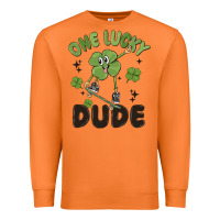 Carrot one lucky dude Premium Sweatshirt - MaliasSmallBusiness