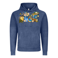 Vintage Denim louisiana coffee cups Vintage Hoodie - texasbilliewilder