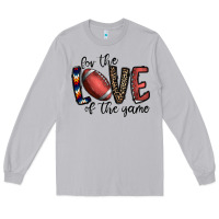 Moon Dust for the love of the game football Long Sleeve Tee - CowhideDigitalArt