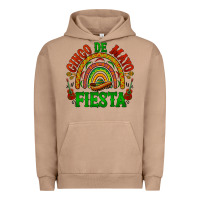 Pigment Burro cinco de mayo fiesta rainbow Urban Hoodie - BarkalooDesign