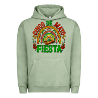 Pigment Oil Green cinco de mayo fiesta rainbow Urban Hoodie - BarkalooDesign