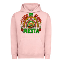 Pigment Salmon cinco de mayo fiesta rainbow Urban Hoodie - BarkalooDesign