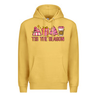 Antique Gold tis the season Premium Hoodie - MaliasSmallBusiness