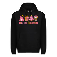 Black tis the season Premium Hoodie - MaliasSmallBusiness