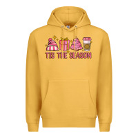 Mustard tis the season Premium Hoodie - MaliasSmallBusiness