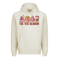 Oatmeal Heather tis the season Premium Hoodie - MaliasSmallBusiness