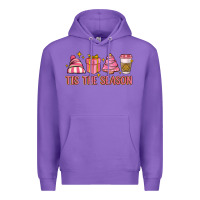 Purple tis the season Premium Hoodie - MaliasSmallBusiness