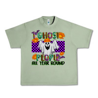 Oil Green I Ghost People All Year Round Urban Heavy Tee - texasbilliewilder
