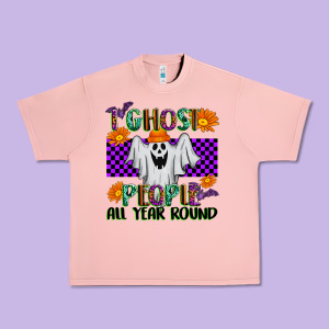 I Ghost People All Year Round Urban Heavy Tee Designed By Texasbilliewilder