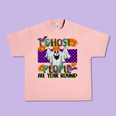 I Ghost People All Year Round Urban Heavy Tee Designed By Texasbilliewilder