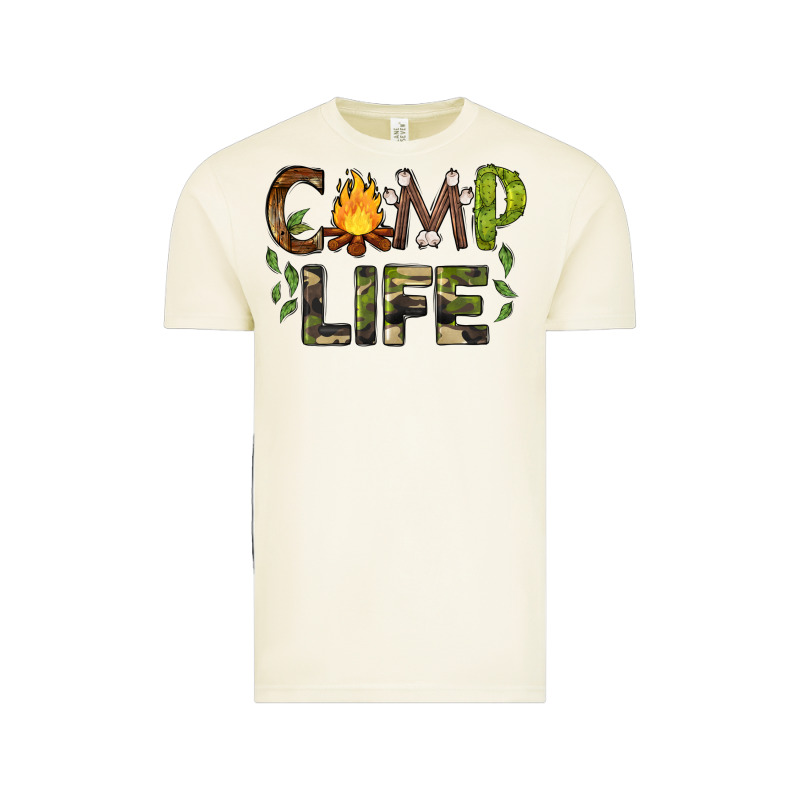 Camp Life Vintage Tee by BarkalooDesign | Teevron
