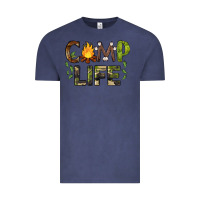 Vintage Denim camp life Vintage Tee - BarkalooDesign