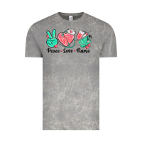 Cloud Rock peace love nurse Vintage Tee - texasbilliewilder