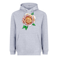 Heather Grey fun in the sun rose Heavyweight Hoodie - LillyAllenDesigns