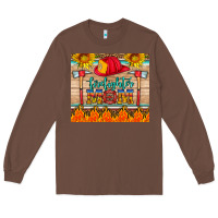 Chestnut firefighter mom Long Sleeve Tee - HRA Design Shop